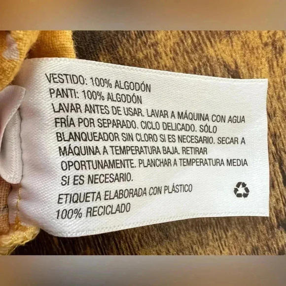 art class | baby girl cotton dress. Size: 12M - Picture 11 of 11